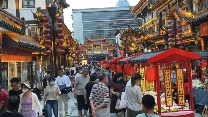 大观园早市首日人流量近4000,市民建议夜市再增加些传统小吃