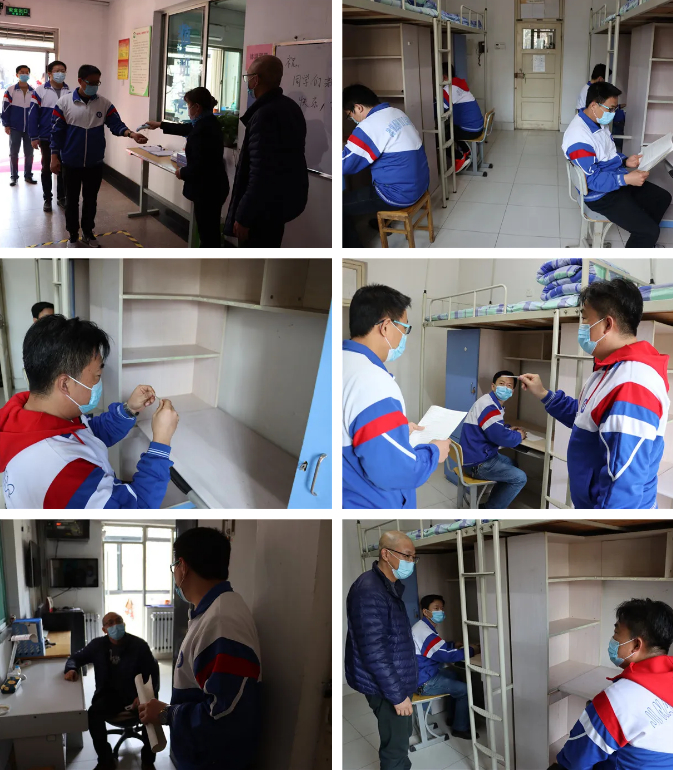 严格严防严守抓紧抓实抓细济南一中举行疫情防控模拟开学系列实战演练