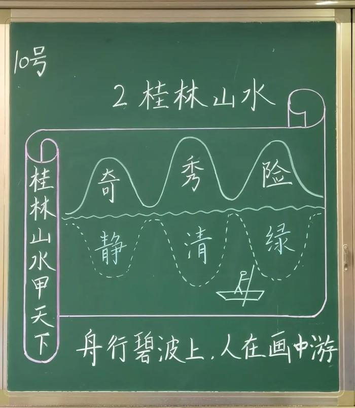 这板书舍不得擦长清湖实验学校教师板书设计大赛