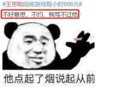 【围观】王思聪陪练游戏每小时666元 国民老公在线陪玩你愿意吗？​