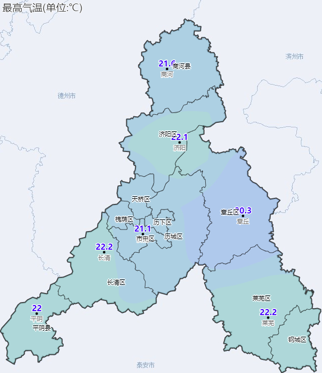 济南今晚部分地区有小雨本周多云天为主气温总体适宜