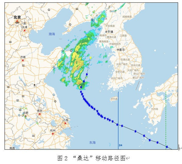 2毫米;黄海中部沿海东北风阵风5～7级,其中青岛市南大公岛阵风最大为7