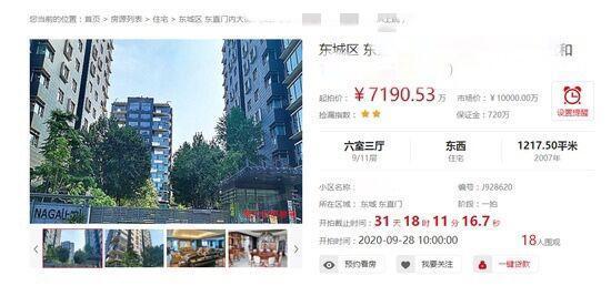 成龙千平北京豪宅将被拍卖是怎么回事？具体什
