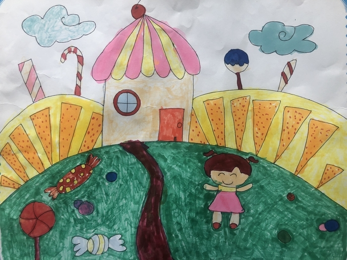 我心中的小学来自济南市天桥区尚品清河幼儿园小朋友们的想象