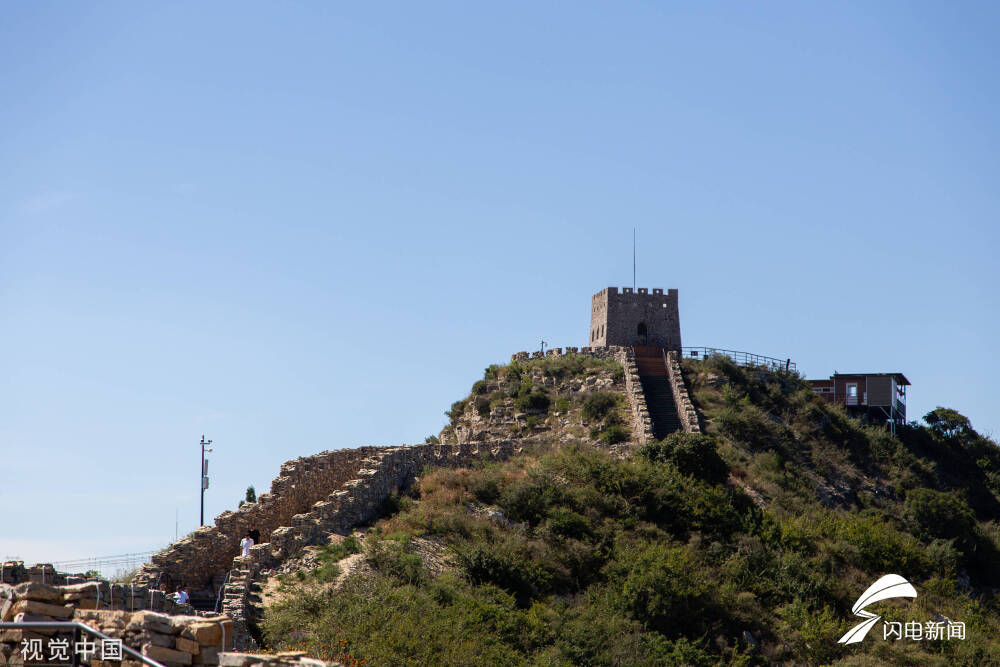 劈山齐长城图片