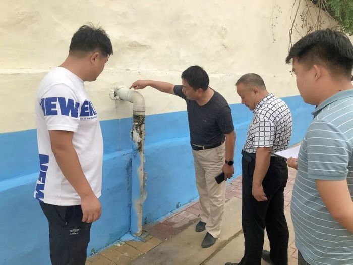 港沟中学2021学年秋季开学前学校安全大检查工作纪实