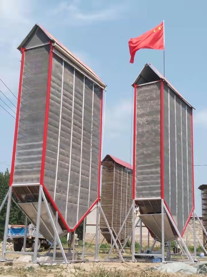 中国首台智能粮食立体晾晒风干仓济南造!