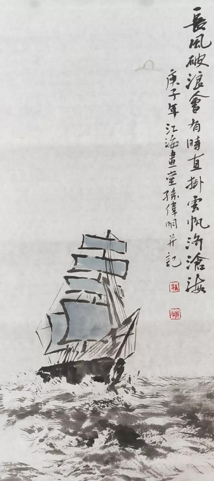 讲战疫故事描战疫英雄济南画家用作品为战疫助威四