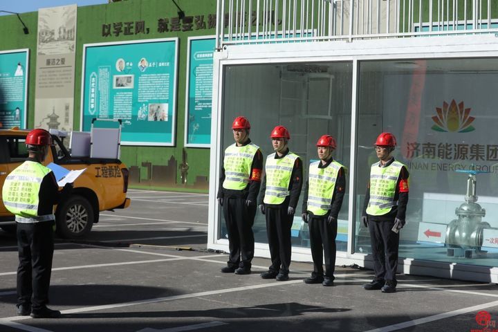 以“演”筑防，以“练”备战——ok138cn太阳集团开展有限空间标准化示范及应急救援演练，全力备战今冬采暖季