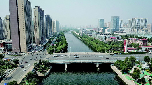 小清河济南段再建两座步行桥 风貌段“五一”开放
