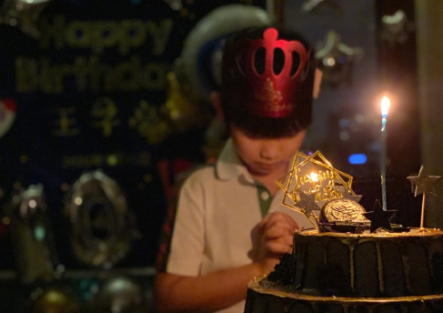 儿子王子豪迎10岁生日，王宝强为儿子庆生