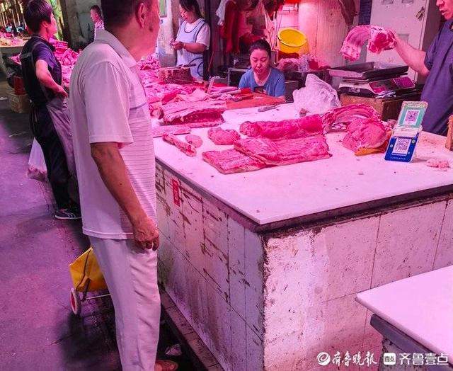 济南鲜猪肉价格上涨，有商户称“比上个月翻一番”