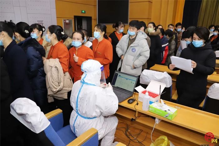 全力护航济南市四院圆满完成我市两会驻点酒店工作人员核酸检测任务