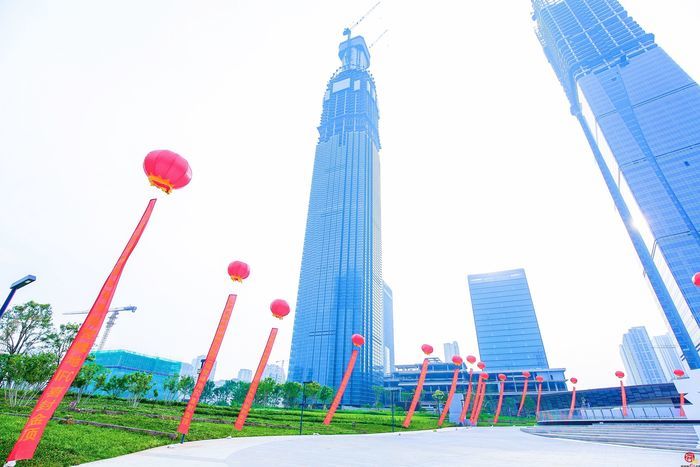428米！济南中央商务区“山东第一高”核心筒封顶