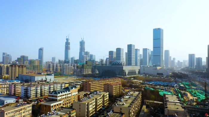 五一瞰泉城丨济南CBD：对话世界新地标 引领省会新高度