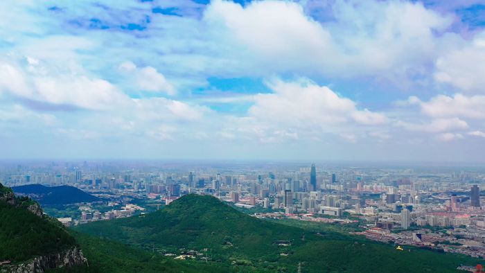 非凡十年“瞰”济南