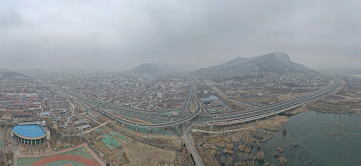 东西向高架及地面道路放开通行，仲宫互通立交桥全面启用