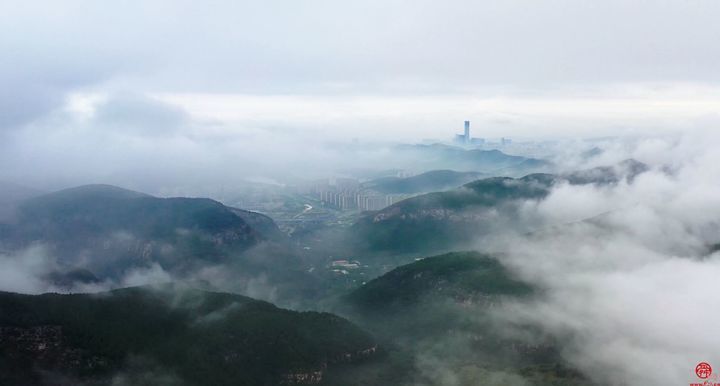 舜视频｜如梦似幻 五百米高空瞰济南云海奇观