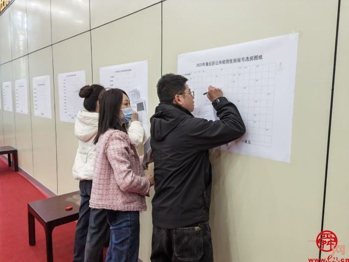 章丘区住建局：公共租赁住房摇号仪式顺利举行