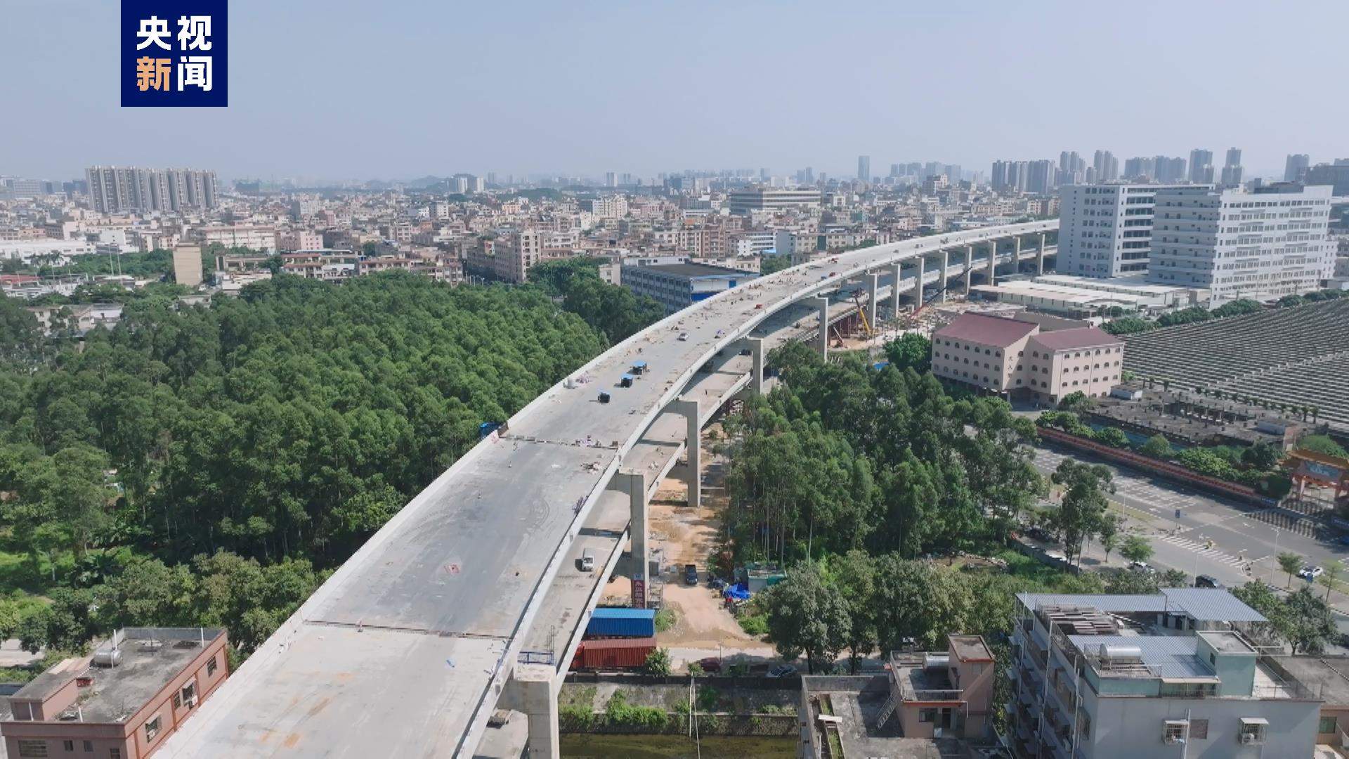 莞番高速公路全线贯通粤港澳大湾区再添新通道