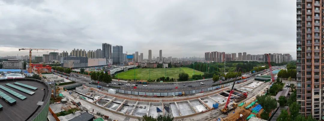 泉城首次！濟南軌道交通6號線雙線上跨3號線