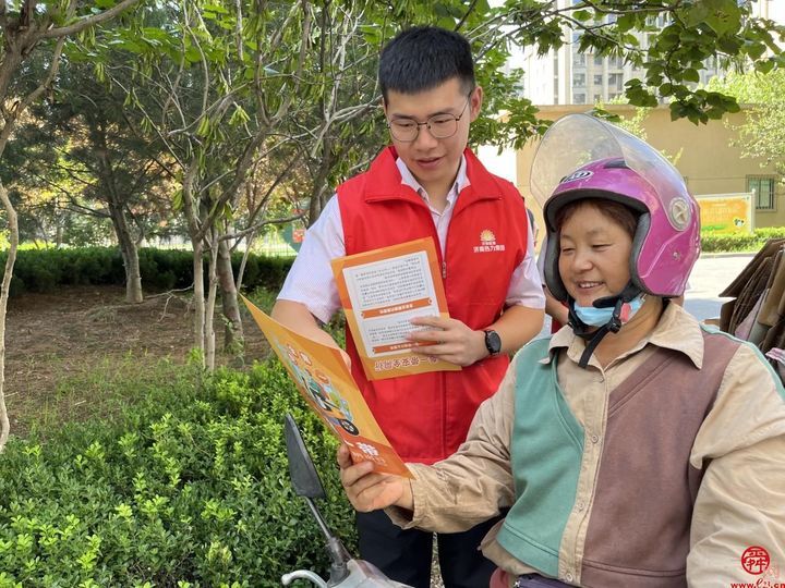 济南热力集团东盛公司开展“一盔一带”、“拒绝酒驾”主题交通安全宣传活动