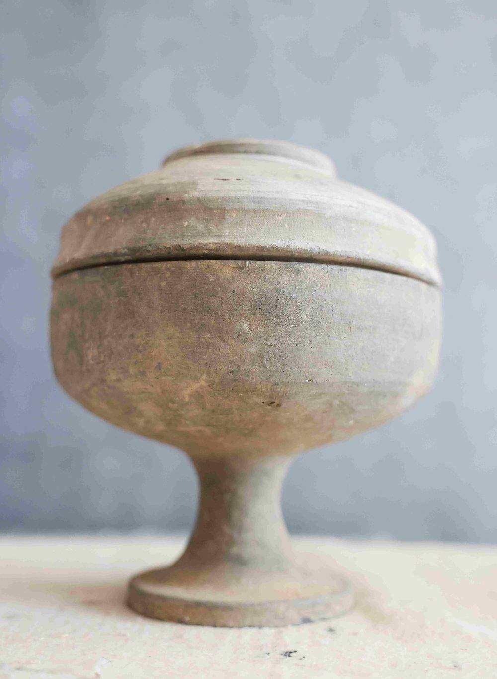 河北广宗发现一战国陶豆距今2000多年