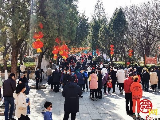 2021年春节假期济南市属公园景区迎客140余万人次