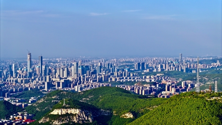 山,泉,湖,河,城崛起成峰 扮靓城市天际线! - 济南社会 - 舜网新闻