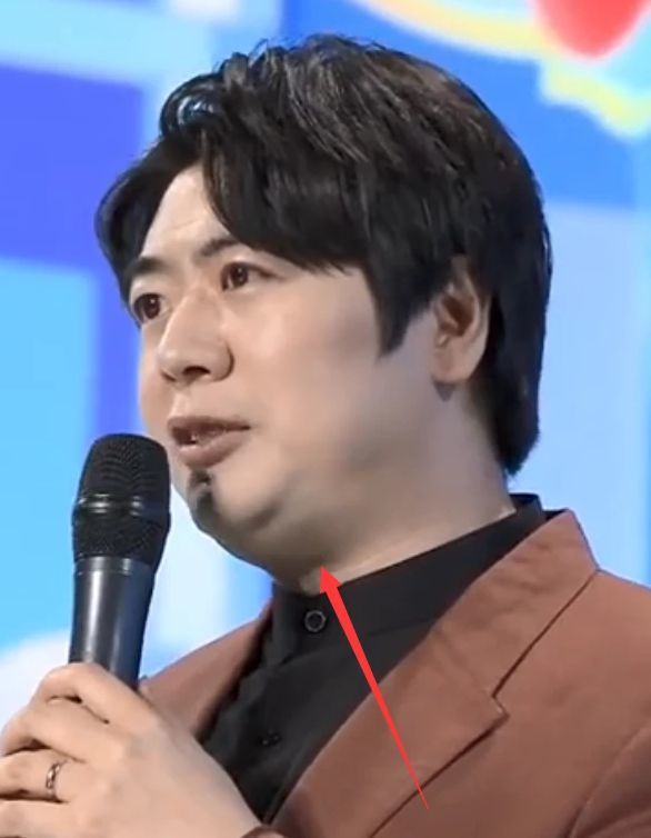 郎朗演讲中大谈教育观陪妻坐月子双下巴明显