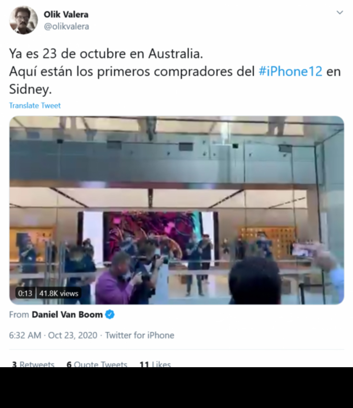 【围观】iPhone12开售排队 余承东暗讽苹果说了什么？