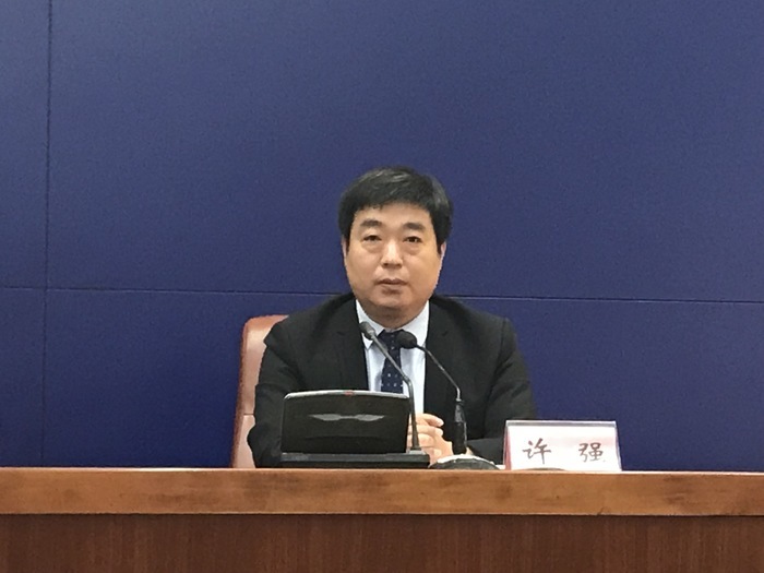 市政府新闻发布会上,济南市城市管理局党组成员,副局长许强跟记者表示