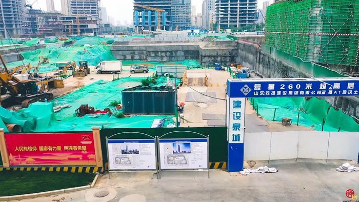 【“飞阅”泉城】济南国际金融城崛起成峰 “山泉湖河城”5座超高层最新进展来啦！