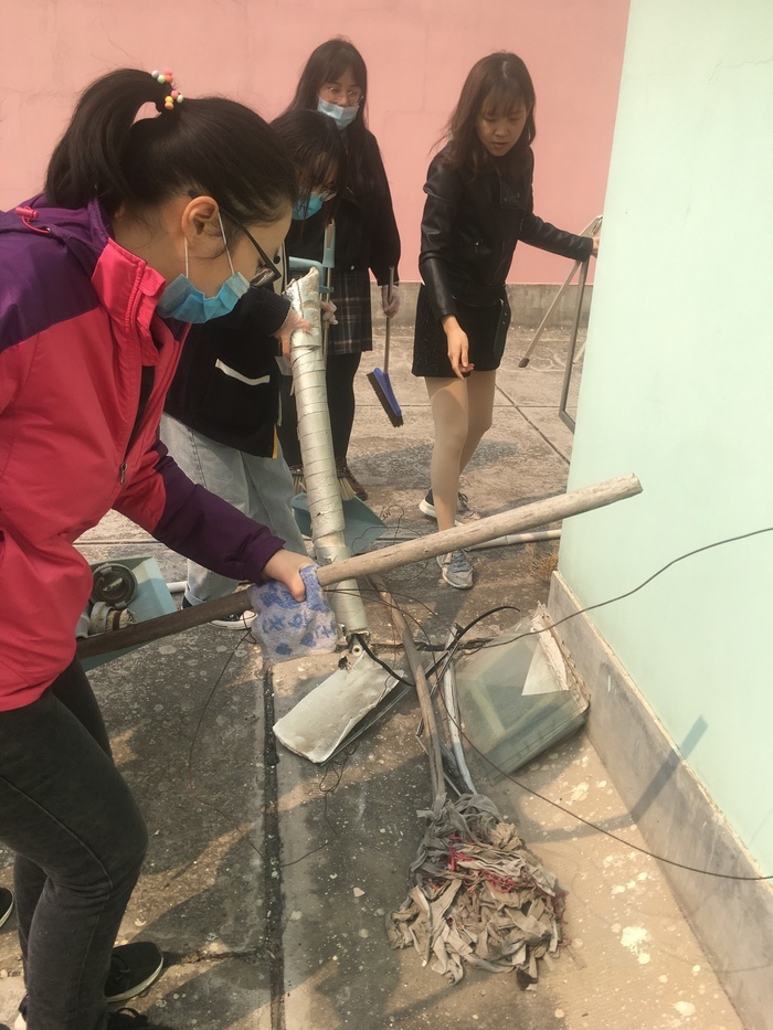 槐荫区演马佳苑幼儿园开展防汛抗旱排查工作