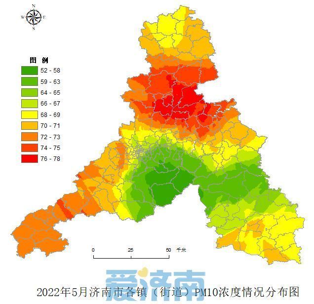 济南公布5月份镇街道环境空气质量排名这个区获奖励资金80万