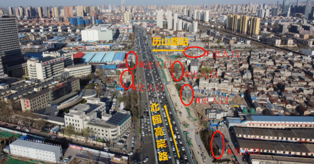 实探济南地铁2号线站点出入口：来看看你从哪个站口乘车最方便？