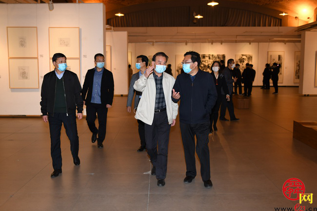 “山河同春”抗疫主题美术作品展在济南城建集团大成美术馆成功举办