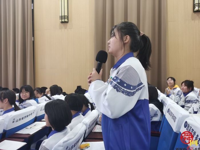 立鸿鹄之志展骐骥之跃济南中学举行高一年级学生大会