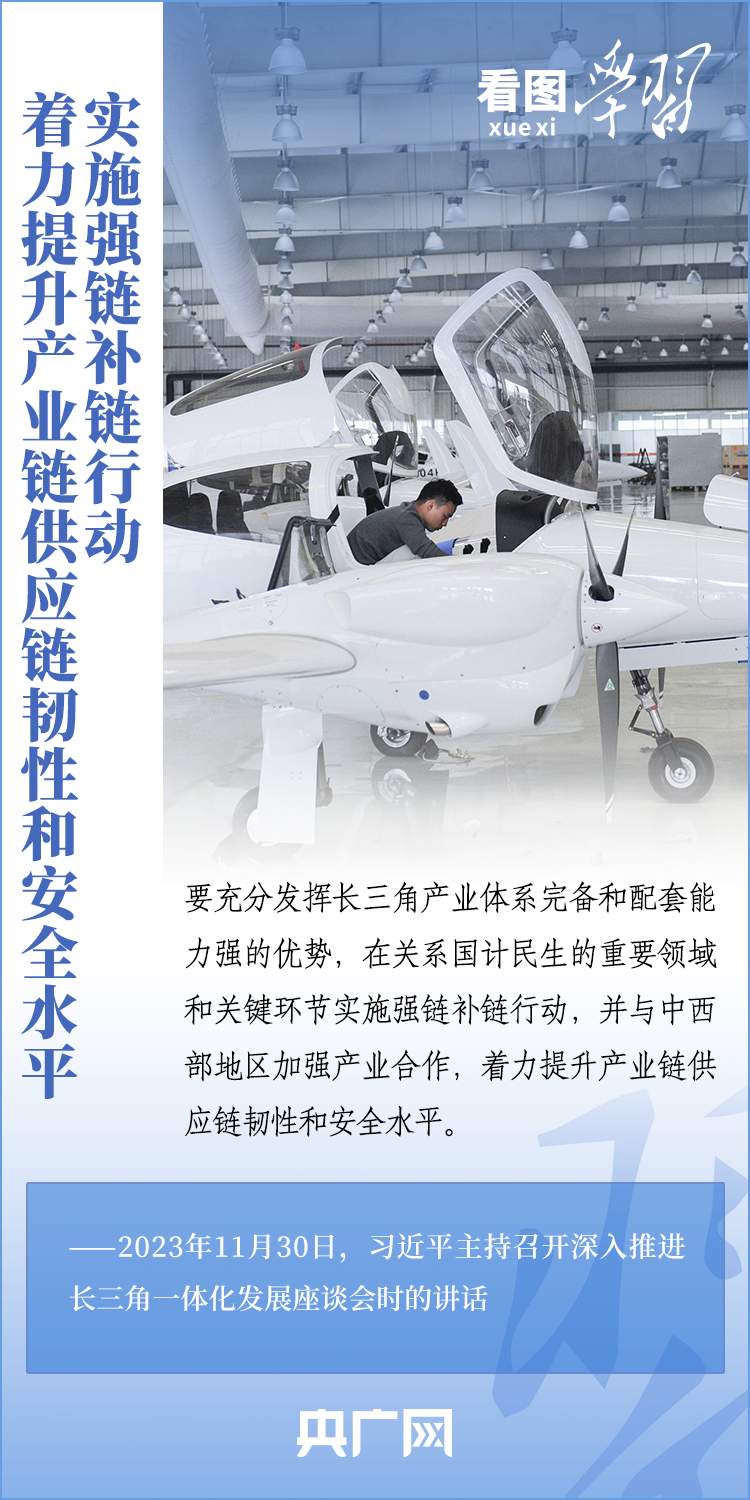 看图学习丨如何深入推进长三角一体化发展 总书记作出重要指引