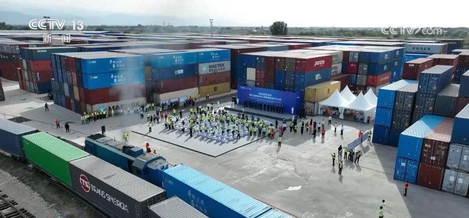 “齐鲁号”中欧班列海外集结中心成立 畅通连接中亚国际物流大通道