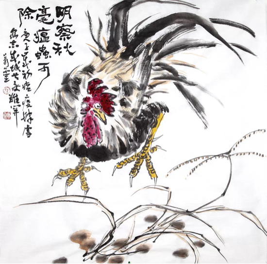 讲战疫故事描战疫英雄济南画家用作品为战疫助威二