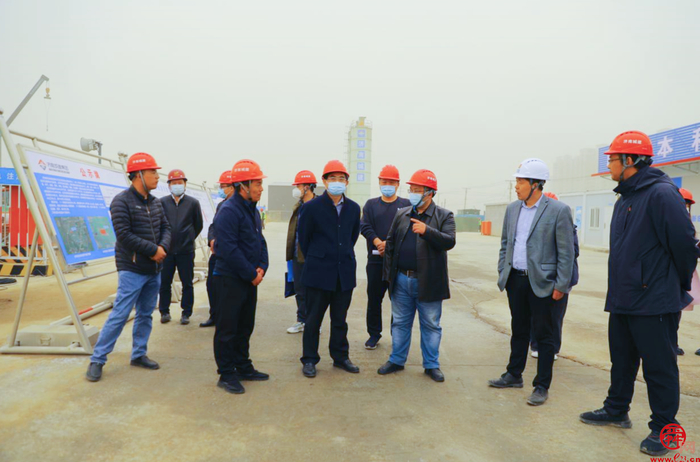 济南起步区迎接市城管局2023第一季度环卫公用设施建设与管理考核