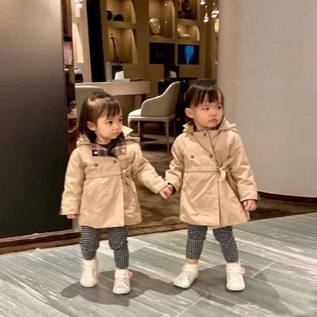 越来越漂亮！熊黛林新年首晒双胞胎女儿萌照