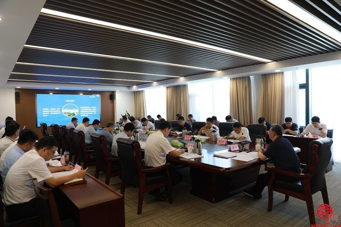 管委会主任孙斌主持,起步区综合执法部负责人孟克非,办公室,建设管理