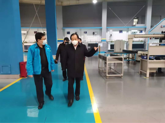 王云国到力诺瑞特等企业走访调研疫情防控和复工复产工作